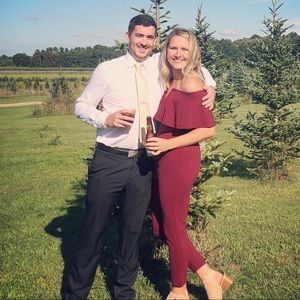 Chic Burgundy Jumpsuit